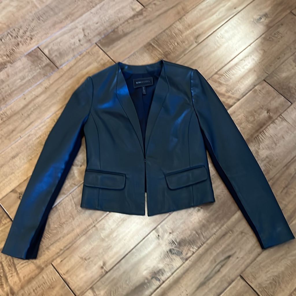 Bcbgmaxazria Cruz Faux Leather Jacket